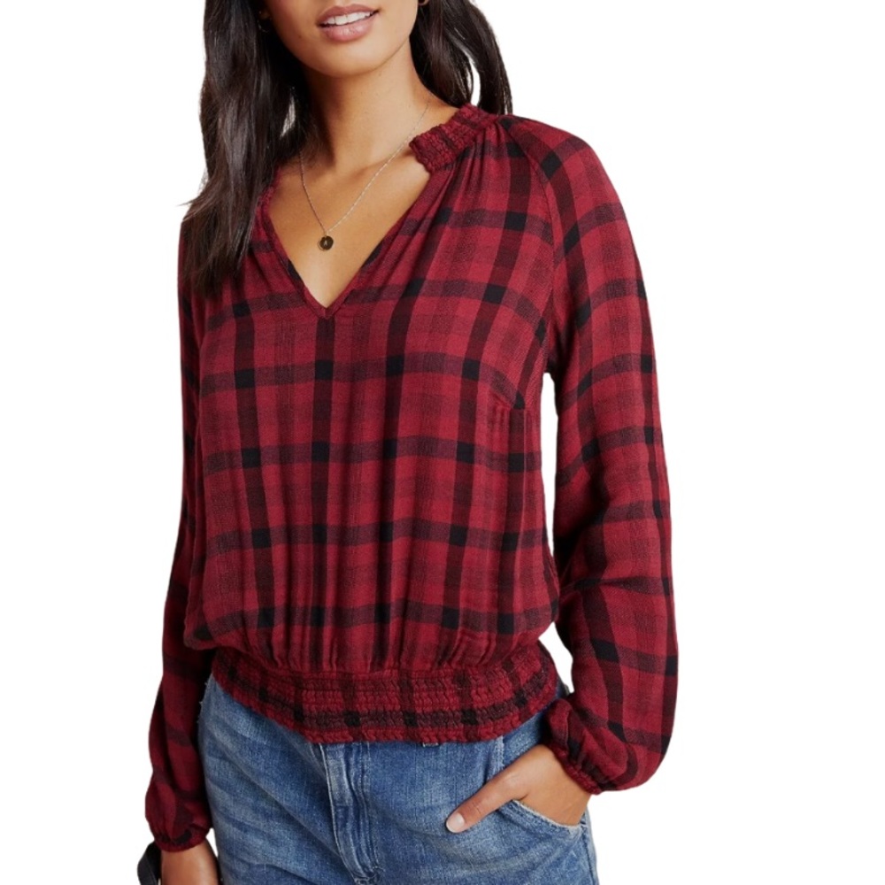 Cloth and Stone Sara Plaid Shirt Anthropologie